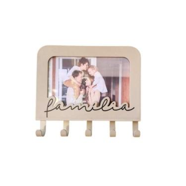 Imagem de PORTA-CHAVES DE ACO FAMILIA 10X15 cm - GEGUTON