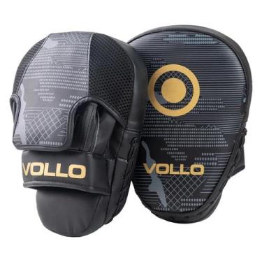 Imagem de Manopla De Foco Aparador Socos Boxe Muay Thai Training Vollo Cor:Preto