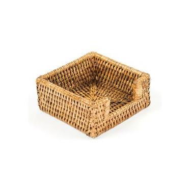 Imagem de Porta Guardanapo Paya De Rattan 13.5X13.5X6cm - Natural Home
