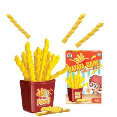 Imagem de Jogo Batata Game Braskit Batatas Fritas Voadoras Com 18 Batatas Desafi