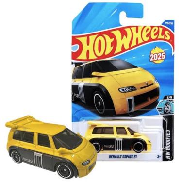 Imagem de Carrinho Hot Wheels Renault Espace F1 Amarelo HYW32 - Mattel
