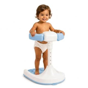 Imagem de Suporte de Banho Infantil em Pé Altura Ajustável Base Antiderrapante C