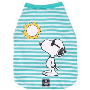 Imagem de Roupinha para cachorro Regata Snoopy Arretado Verde Camiseta para Cães
