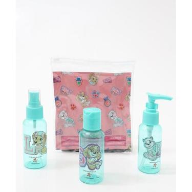 Imagem de Kit De Viagem Feminino 3 Peças Patrulha Canina Azul-25051 - Nickelodeo