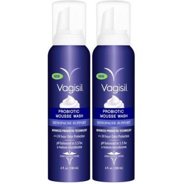 Imagem de Vagisil Higiene Íntima Menopausa Probiótico 180 ml Kit com 2