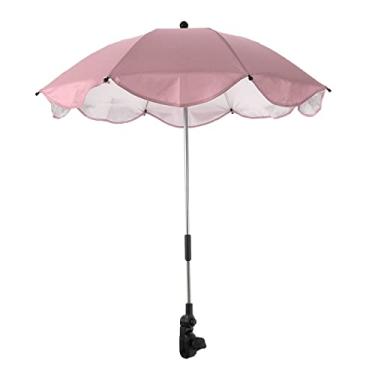 Imagem de Bebê - - Impermeável 360 Ajustável Destacável de Proteção UV Coloque de Proteção para Carrinho de Bebê Bea, Cor de rosa
