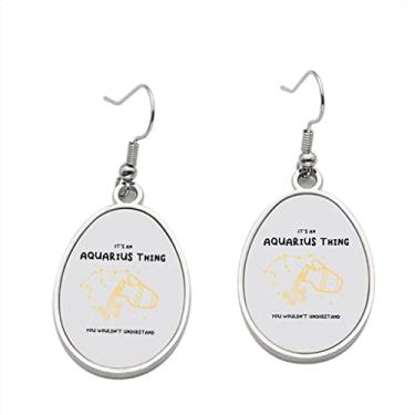 Imagem de Brinco It Squarius Things You Would t Understand – Brincos pendentes para meninas – Presente de festa de aniversário dos namorados, Metal, Sem pedras preciosas