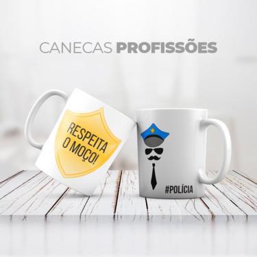 Imagem de Caneca Personalizada Profissão Policial