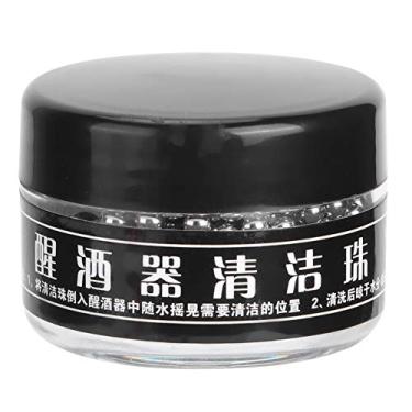 Imagem de Bolas de limpeza de decantadores,500 pe?as de a?o inoxid¨¢vel reutiliz¨¢veis ??de 3mm bolas de limpeza de decantadores de granulos de limpeza dom¨¦stica ferramentas para garrafas de vinho jarras de,