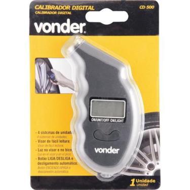Imagem de Calibrador De Pressão Digital P/ Pneus Cd-500 35.99.310.500  - Vonder Vonder