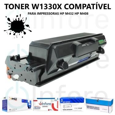 Toner Compatível W1330X 330X Para M408DN Com Chip - Digital Qualy - Toner -  Magazine Luiza