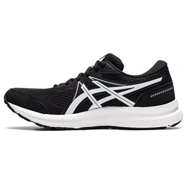 Imagem de ASICS Men's Gel-Contend 7 (4E) Running Shoes, 10.5XW, Black/White
