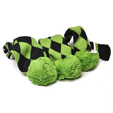 Imagem de Gooaction 3 peças de capas de cabeça de golfe de malha 1-3-5 para motoristas e fairway Woods com meia de pescoço longo, vintage, conjunto de capas para cabeça de taco de golfe preto e verde escuro