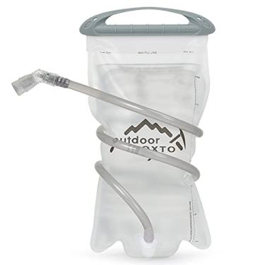 Imagem de Tingpai Bexiga de hid tação 2L Reservatório de água à prova de vazamento Bexiga de água pa mochila de hid tação Saco de zenamento de água pa ciclismo Caminhadas Corrida Escalada