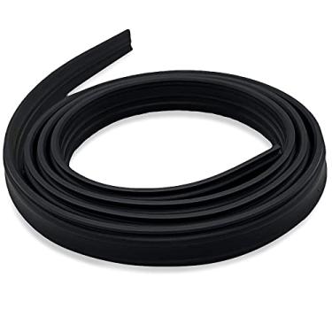 Imagem de Whole Parts WP9743590 Junta de porta de lava-louças (preto) - Substituição e compatível com algumas máquinas de lavar louça Whirlpool