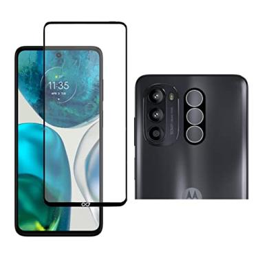Imagem de KIT Para Moto G52 Película De vidro 3D + Pelicula de Câmera (tela 6.6) (C7COMPANY)