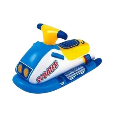 Imagem de Boia Inflável Modelo Jet Ski Scooter 91 X 51 Cm