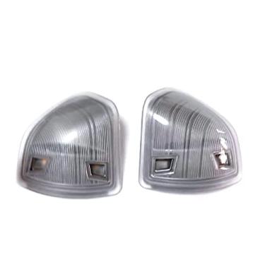Imagem de JESYMBX Para Dodge Ram 1500 2500 3500 4500 5500 Lâmpada de seta do espelho retrovisor 1 par de lente prata