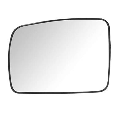 Imagem de Vidro de espelho lateral do carro, vidro retrovisor aquecido de vidro de visão clara espelho de asa de carro vidro de espelho externo vidro de substituição de peças de carro para(51118062631)