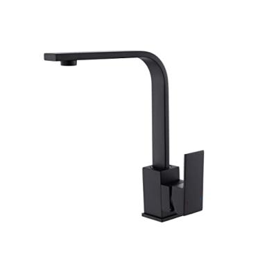 Imagem de Torneira Monocomando Preta Moderna Cozinha Ilha Churrasqueira Inovartte IN55