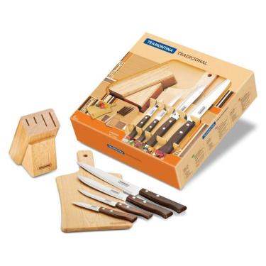 Imagem de Conjunto Facas Inox 6 Peças Tradicional Tramontina 22299/038