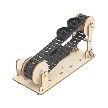 Imagem de harayaa 1 Conjunto de Brinquedos de Haste Faça Você Mesmo para Meninas Meninos Automontagem Correia Transportadora Brinquedo Científico