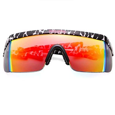 Imagem de Óculos de Sol Oversized Kdeam Leve Bloqueador de Vento Ciclismo Esporte Proteção Uv400 (C3)