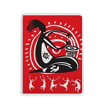 Imagem de Pandeiro Mexican Dance Celebrate Mexico Caderno Capa de Goma Diário Capa Macia Diário