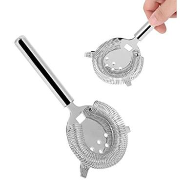 Imagem de Coador de Gelo Strainer Para Drinks e Coquetéis em Aço Inox