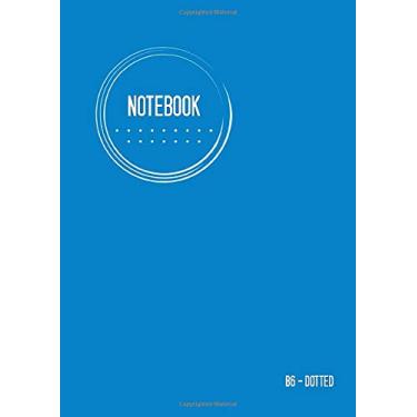 Imagem de Caderno pontilhado B6: Caderno de Diário Azul, Design de Círculo Legal, Matriz de Grade de Bolinhas, Viajante, Pequeno, Capa Macia, Páginas Numeradas, Sem Sangramento (B6 Diários de Caderno Pontilhados)