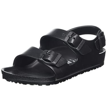 Imagem de Birkenstock Sand lia infantil Milano Eva, Preto, 8-8.5 Narrow Toddler