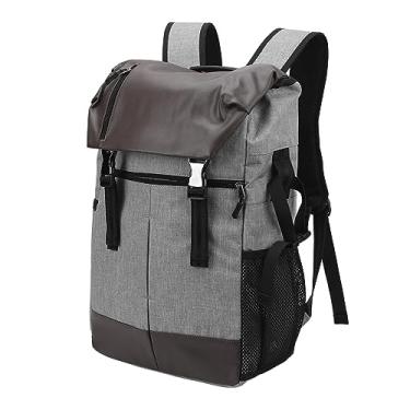 Imagem de Mochila para Câmera, Mochila para Câmera DSLR SLR à Prova D'água, Com Compartimento para Laptop de 15 Polegadas, Capa Universal para Câmera, Tablets, Telefones, Mini Drones