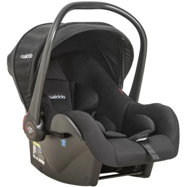 Imagem de Bebê Conforto Kiddo Casulo Click 0 a 13kg Preto Alça Anatômica Almofada Redutora Capota Retrátil Removível 415