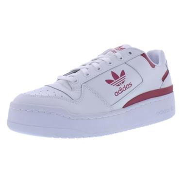 Imagem de adidas Tênis feminino Grand Court 2.0, Calçado branco/calçado branco/rosa Strata, 40