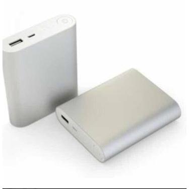 Imagem de Carregador portatil para celular powerbank prata 10000 inova 1051 bateria externa power bank