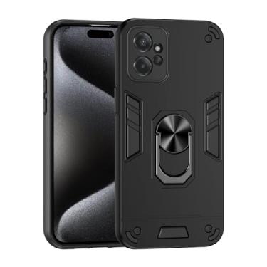 Imagem de Estojo Fino Compatible with Motorola Moto G Power 5G 2023 Phone Case with Kickstand & Shockproof Military Grade Drop Proof Protection Rugged Protective Cover PC Matte Textured Sturdy Bumper Cases (Si