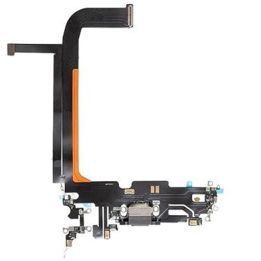 Imagem de CHICHIYANG Porta de carregamento para microfone cabo flexível porta de carregamento fita acessórios de telefone para Apple 13promax