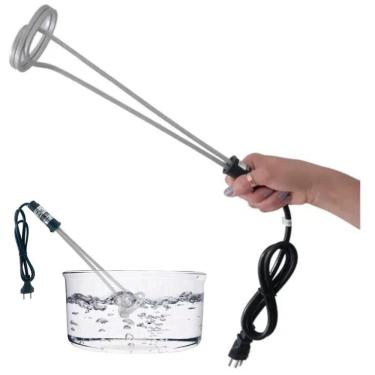 Imagem de Ebulidor Aquecedor De Água Mergulhão Grande 2000W/127V