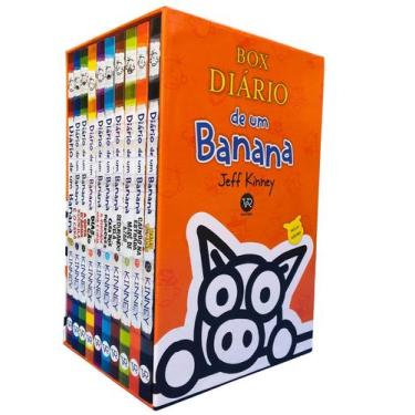 Imagem de Box Diario De Um Banana - 10 Volumes - Acompanha P - Vr Editora