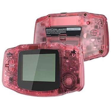 Imagem de Capa de reposição para IPS Ready eXtremeRate rosa cereja capa completa e lente de tela preta para Gameboy Advance – Compatível com IPS e LCD padrão – Console e tela IPS não incluídos
