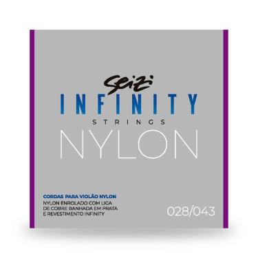 Imagem de Encordoamento Seizi Para Violão Nylon Infinity 028 043