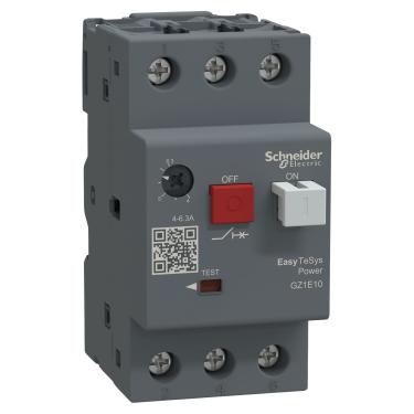 Imagem de Disjuntor Motor GZ1 – Schneider | 4-6,3A GZ1-E10