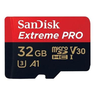 Imagem de Cartão De Memória 32Gb Micro Sd Extreme Pro 100Mbs Sandisk (Drones, Câ