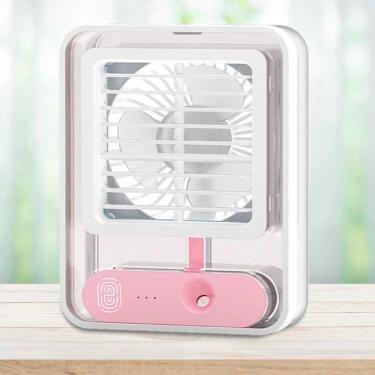 Imagem de Mini Ventilador Umificador Ar Mesa Usb