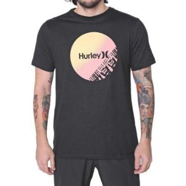 Imagem de Camiseta Hurley Silk Circle Masculina-Masculino