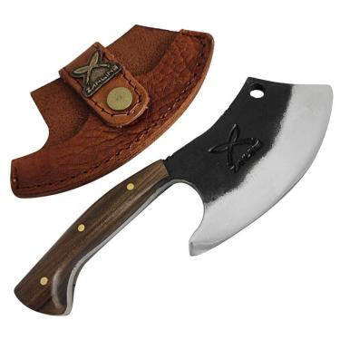 Imagem de Mini Cutelo Artesanal 4` Coleção Colecionador Aço Carbono 10