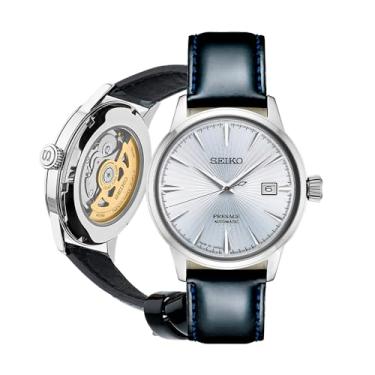 Imagem de Seiko Relógio masculino automático SRPB43 PRESAGE com data