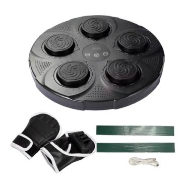 Imagem de Máquina De Boxe Musical Com Led Rítmico Potencia 5w Bluetooth Bateria 2000mAh Recarregável