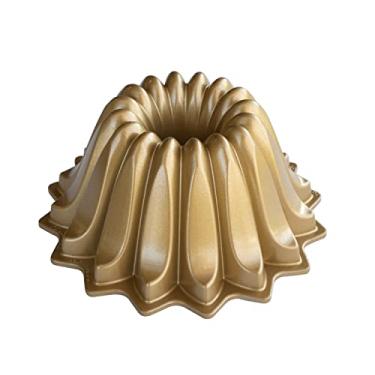 Imagem de Forma para Bolo Nordic Ware Dourado/Cinza