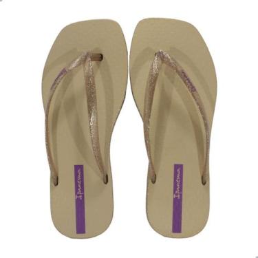 Imagem de Chinelo Feminino Ipanema Edge Maxi Glow Palha